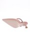 2051-22y Women's Pointed Toe Crystal Stone Banded Slippers - 5