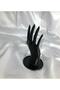 Black 18cm Decorative White Hand Jewelry Manikin, Ring Stand, Item Display Stand, Organizer - 3