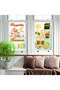 15Pcs - Ya-City Ramadan Kaaba and Figurines Glass Bedroom Kitchen Balcony Wall Decoration Paper Stickeri