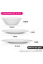 Dinnerware Set of 12 — 4 x Plate 20cm, 4 x Plate 25.5cm, 4 x Bowl 16.5cm — Dishwasher Safe - 5
