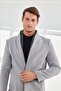 Men's Slim Fit Long Cashmere Coat - 2