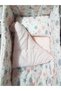 45X85 Linen Crib and Sleeping Set with Awning - Gray Mother's Side Crib Portable Basket Crib - 8