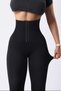 Agraphed Corset Leggings That Showcase Thin the Waist, Abdomen and Leg Area - 2
