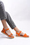 Elyslaerla Women's Sandals 0012174 Orange Skin - 5