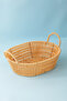 302-B Oval 3-Piece Wicker Organizer Set with Handles for Home and Bathroom - 4