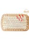 Natural Bamboo Toothed Wooden Hair Brush Comb (Large Size) - 6