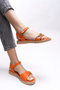 Elyslaerla Women's Sandals 0012174 Orange Skin - 3