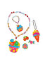 DIY Kids Art & Craft Crystal Pendant Making & Coloring Set XL - Dessert - 4