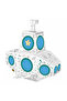 DIY Doodle Coloring Submarine - 3