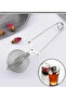 Tea strainer with handle