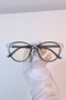 Leo- Blue Light Protection Cat Eye Glasses Are Optically Compatible for Use in Computer, Television, Etc. - 5