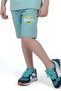 Motocross Printed Boy Capri and T-Shirt Bottom-Top Set - 3