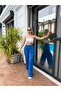 Linen Elastic Waist Loose Fit Trousers - 2