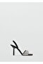 Strass Stone Heel Sandals - 2
