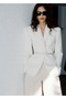 Belted Molded Blazer Jacket