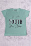 Girl - C39 Model Crew Neck Printed T-Shirt