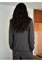 Straight Cut Button Blazer Jacket - 4