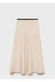 Satin Midi Skirt - 3