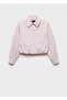 Denim Coat with Flounce - 3