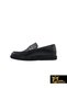 Men's Black Genuine Leather Shoes 347501003 -1 - 2