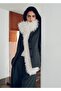 Straight Cut Button Blazer Jacket - 6