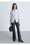 Cotton blend combination shirt - 2