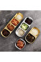 Metal Silver Color Barbecue, Sauce Plate - Sauce Bowl Single - 8X8X2,5 cm - 2 Pieces - 4