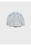 Floral Pattern Cotton Blouse - 3