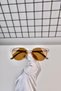 Leopard Print Women's and Men's Unisex Sunglasses - Glass Interchangeable, Uv400 Protection