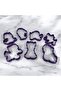 Paw Patrol Cute Set of 7 Cookie Molds and Stamps - 5