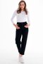 Lya Hsn New Season Lara Yıldız Cindy Black Colorfast Mom Jean Women's Boyfriend High Waist - 2