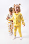 100% Cotton Mother Baby Kids Pajama Set with Duck Button Detail and Patterned Design (Sold in All Sizes Separately) - 7