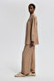 NATURAL TEXTURED TUNIC PANT SET - 3