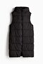 Hooded puffer gilet