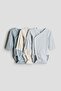 3-pack wrapover bodysuits