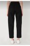 Lya Hsn New Season Clara Women's Non-Fading Black Boyfriend High Waist Stretch Fabric - 2