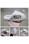 Women's Ultra Light Non-Slip Teddy Bear Figured Plush House Slippers