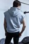 Sleeveless sports hoodie - 7