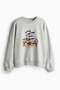 Motif-detail sweatshirt - 2