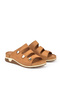 , Women's Genuine Leather Slippers 1511008Z15 Tan - 2