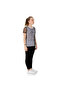 Girl's T-shirt with Text Print - 3