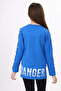 Girl's Criminal Printed Two-Sleeve Stripe T-Shirt - 5