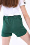 Girls' Shorts with Star Emblem Embroidery - 3