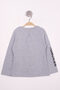 Girl's Floral Embroidered T-Shirt - 2