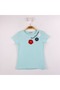 Girl's Floral Embroidered T-Shirt