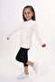 Girl's Lace Front School T-Shirt