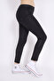Girl's Leather Detailed Tights - 3