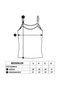 Girls' Tank Tank top with Ruffle Detail and Flamingo Embossed Printed - 2