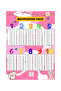 Educational Materials Pink Multiplication Table Multiplication Tables
