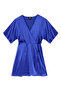 Double-Breasted Dress with Bright Texture - 3